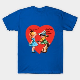 Retro Valentine's Day Heart T-Shirt